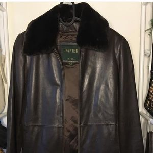 Danier leather coat